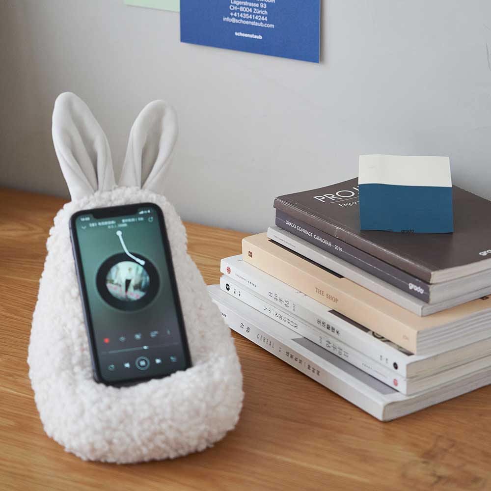 Stand-up Rabbit Phone Stand